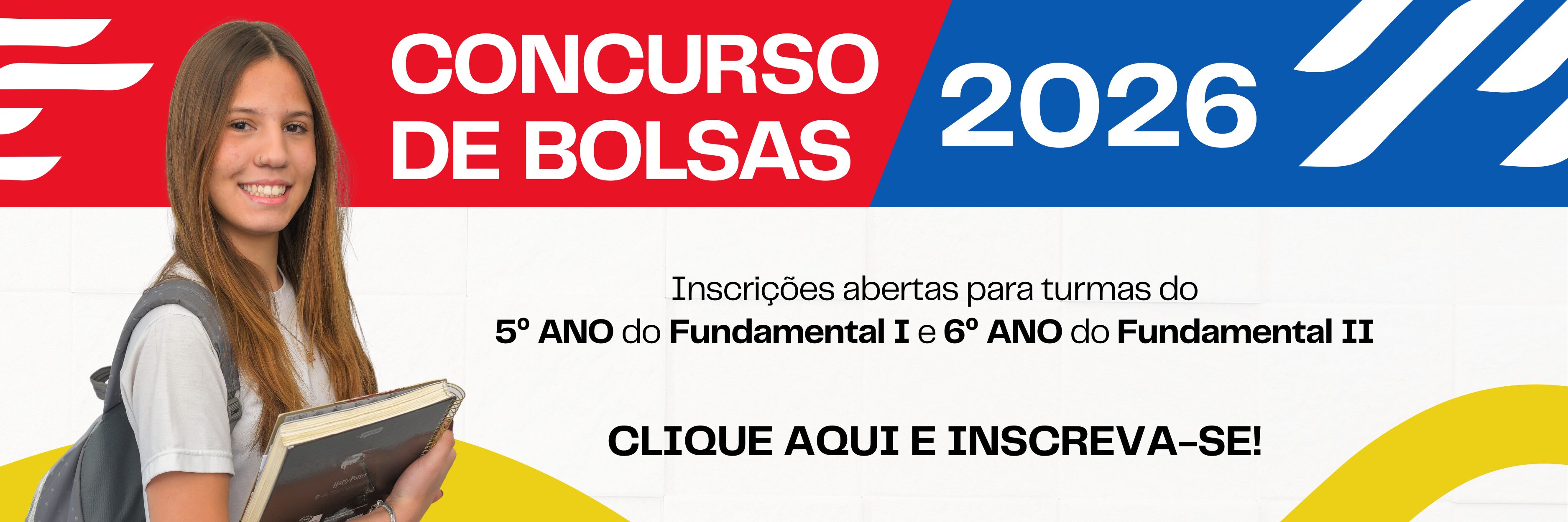 Inscrições abertas!
